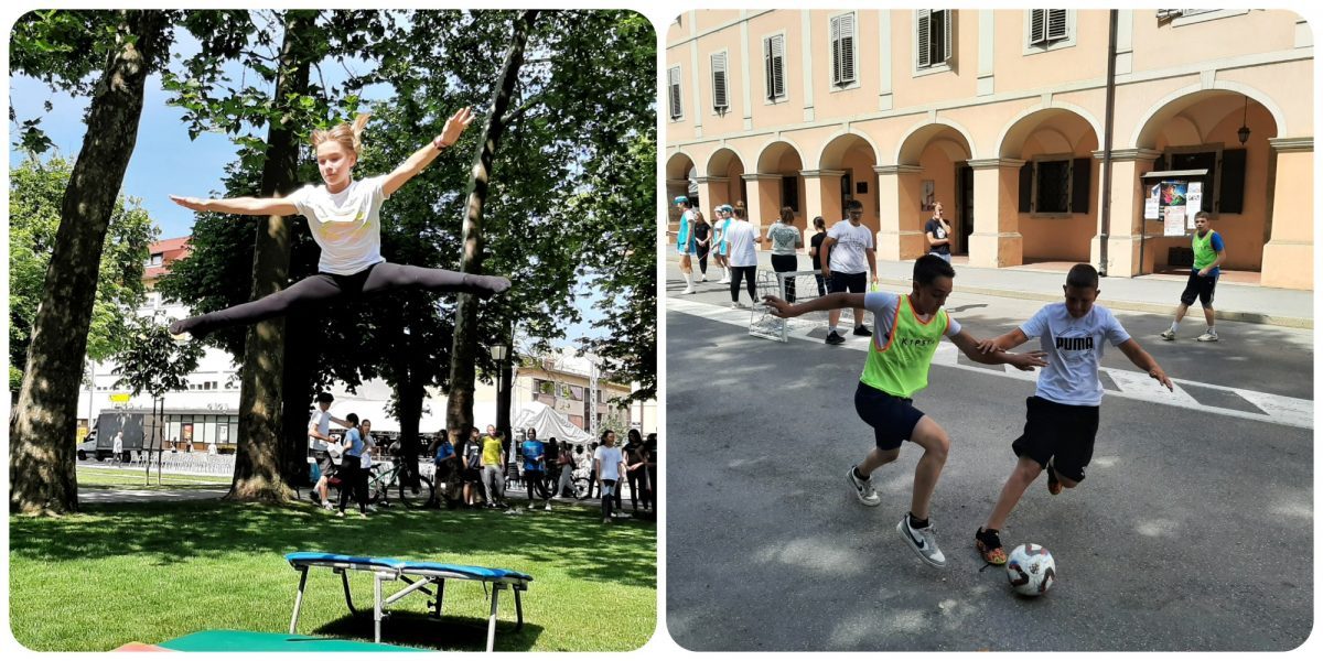 [FOTO] Rapsodija sporta za osnovnoškolce u centru grada