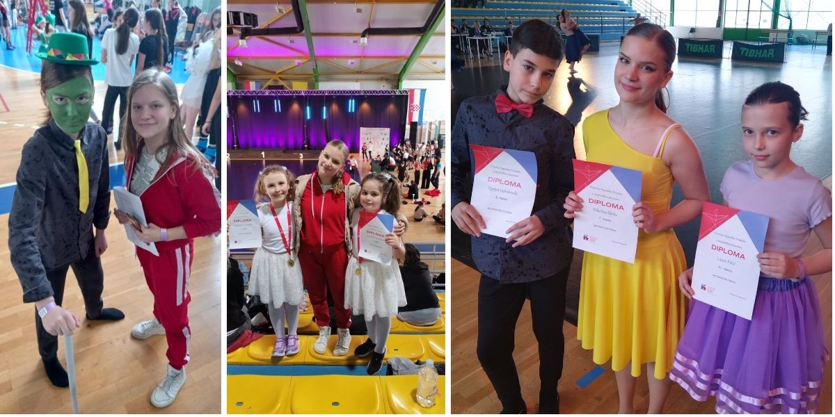Odličan nastup mladih bjelovarskih plesača na Prvenstvu Hrvatske u Crikvenici