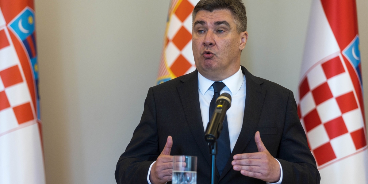 HDZ 'oprao' predsjednika: Kad stvarno treba pomoći ljudima, Milanović ode na more!