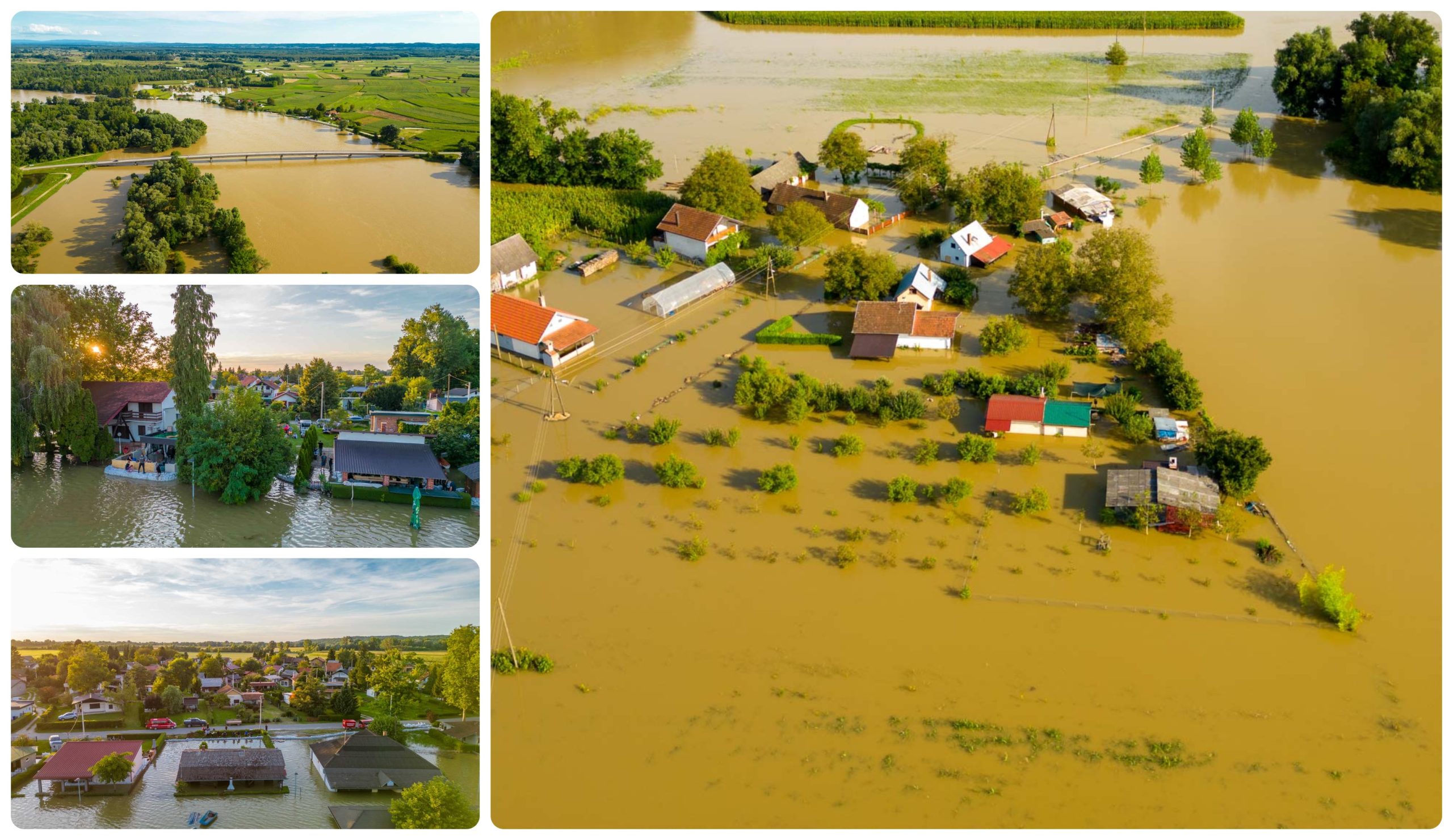 [FOTO] Drava je pokazala svoju moć, pogledajte fotografije Podravine pod vodom!