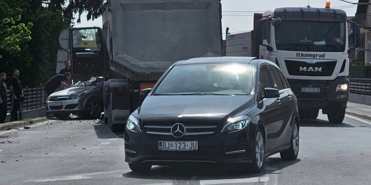 Policija se oglasila o teškoj nesreći u Gudovcu: 'Vozač nije stao na znak stop'