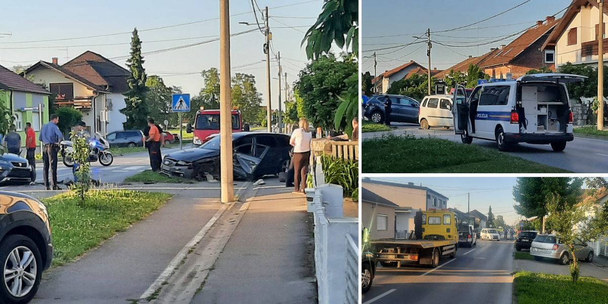 Policija: Četiri osobe ozlijeđene u prometnoj nesreći u Osječkoj ulici