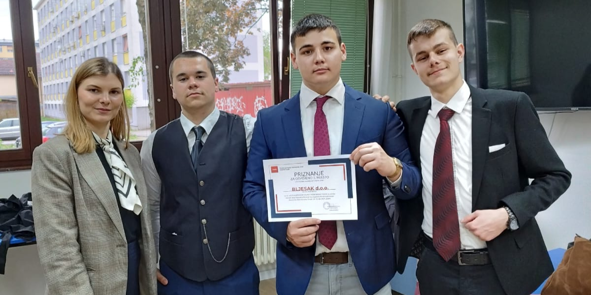 Tehnička škola Bjelovar proslavila se na Sajmu vježbeničkih tvrtki! Ovo je priča o njihovom uspjehu
