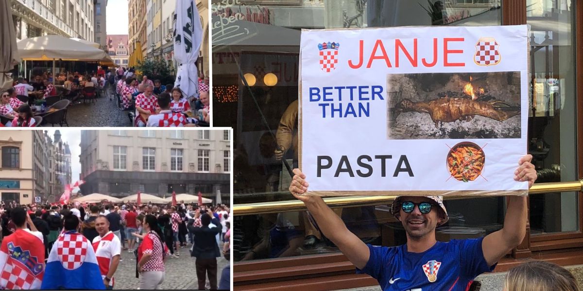 [VIDEO] Uživo iz Leipziga: Večeras će Hrvati dominirati na stadionu, Talijana je vrlo malo