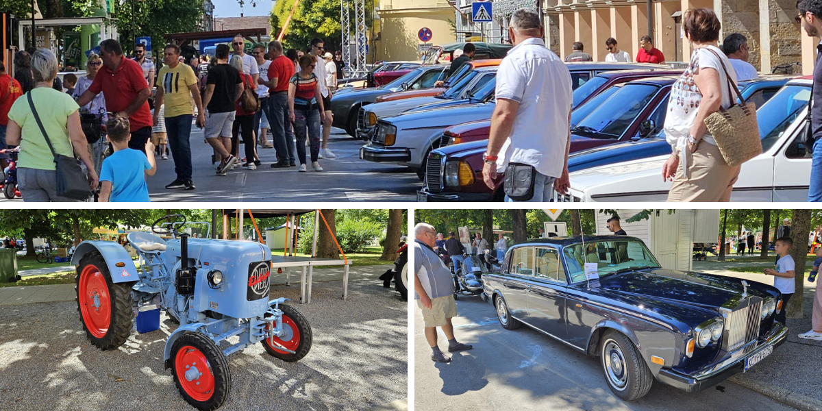 [FOTO] Oldtimeri „okupirali” centar grada, tu je i Rolls Royce