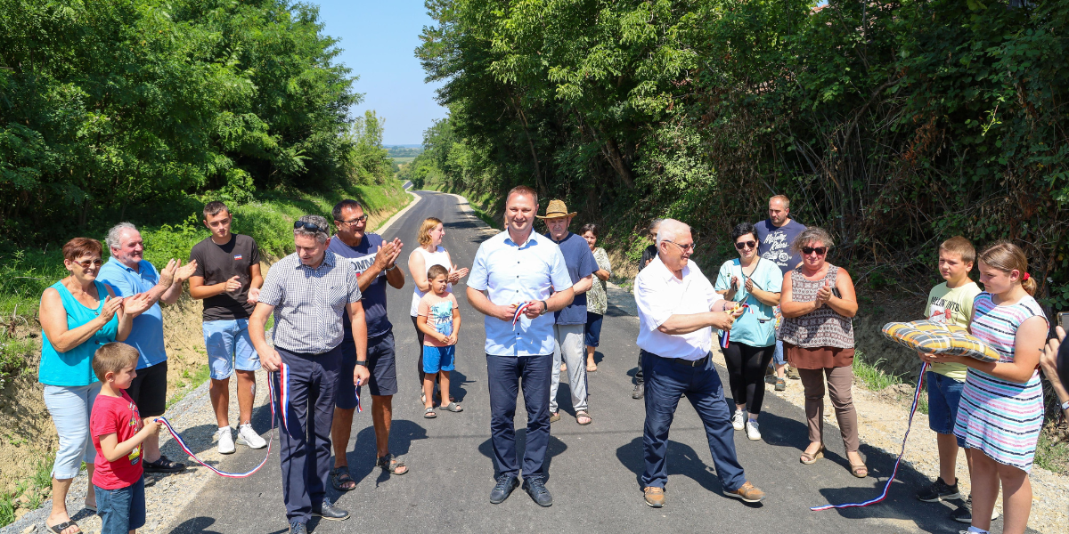 Mještani mogu odahnuti: Asfaltirana županijska cesta Imsovac – Ilovski Klokočevac