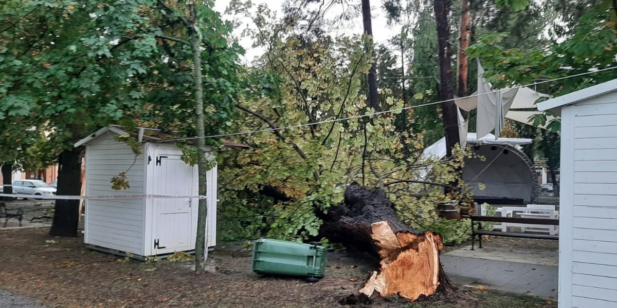 [FOTO I VIDEO] Vatrogasci na terenu, snažno nevrijeme poharalo Bjelovar