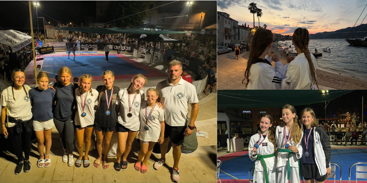 [FOTO] Taekwondo klub "Bjelovar" bogatiji za pet medalja