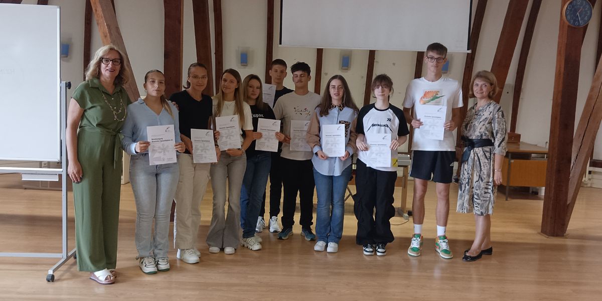 Gimnazijalci ponovno pokazali sjajno znanje njemačkog jezika: Čak 22 učenika dobila posebne diplome