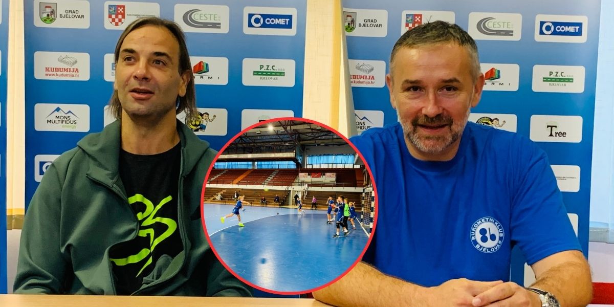 [FOTO] Legendarni Ivano Balić gostuje u Bjelovaru, pružio podršku mladim igračima i uputio im korisne savjete