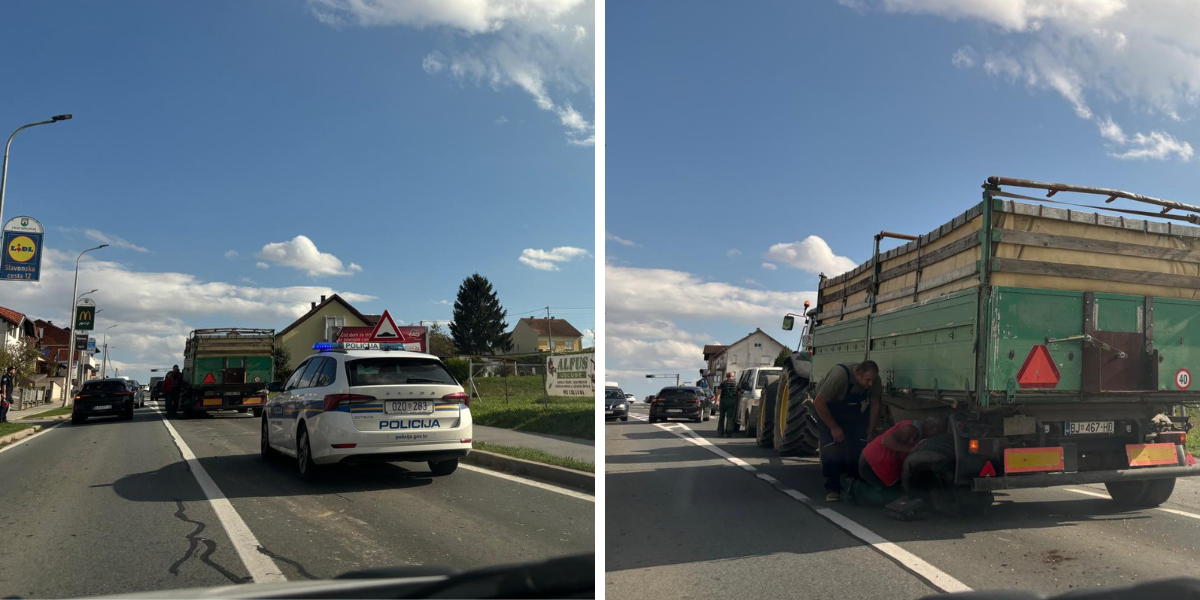 Naoružajte se strpljenjem: Stvara se velika gužva na izlazu iz Bjelovara