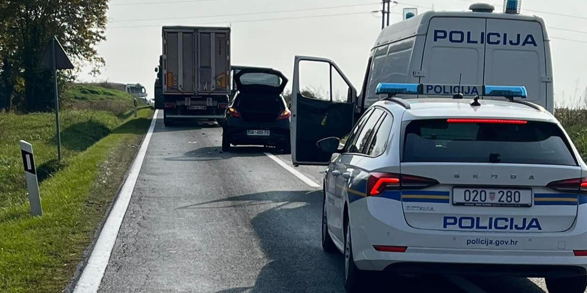 Prometna nesreća nedaleko od Bjelovara: Cesta puštena u promet