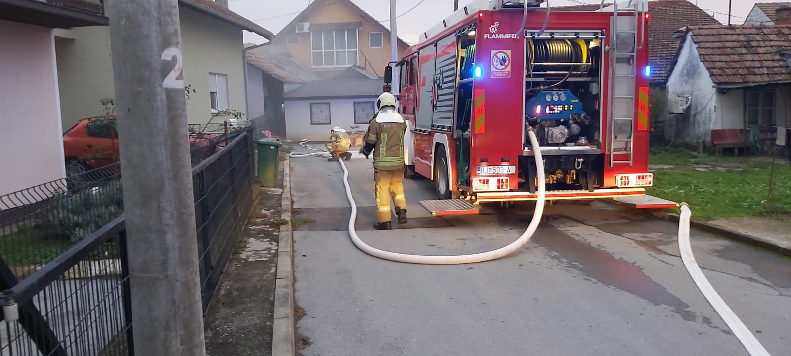 Bjelovarski vatrogasci od ranog su jutra u akciji, otkrivamo što se dogodilo