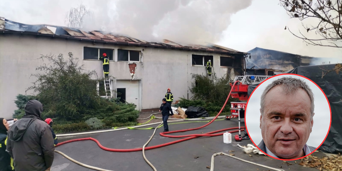 Gradonačelnik komentirao veliki požar u tvornici namještaja, evo što je poručio