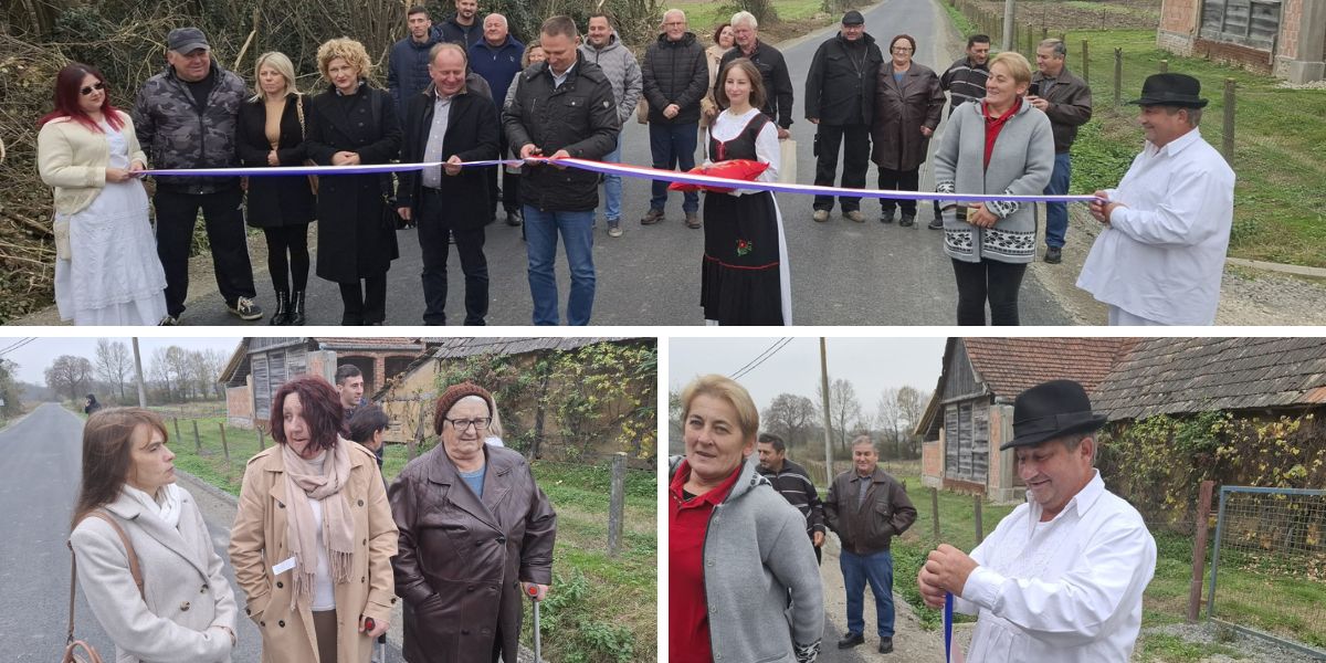 [FOTO] Otvorena još jedna obnovljena cesta koja mještanima znači život