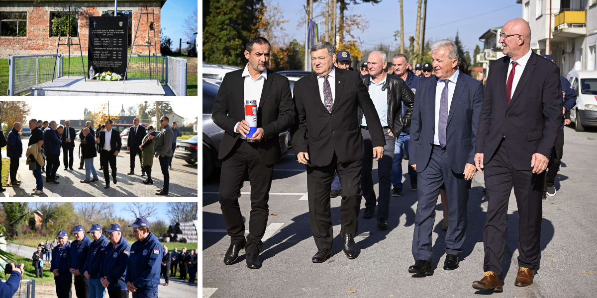 [FOTO] Veliki Grđevac: Sjećanje na heroje Domovinskog rata i 33 godine slobode