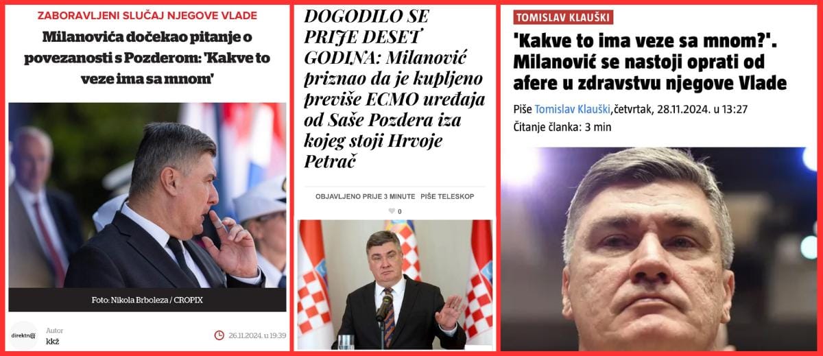 HDZ: I Milanović je kupovao aparate od istog poduzetnika iz Srbije, a sad su svi grbavi i grmoje