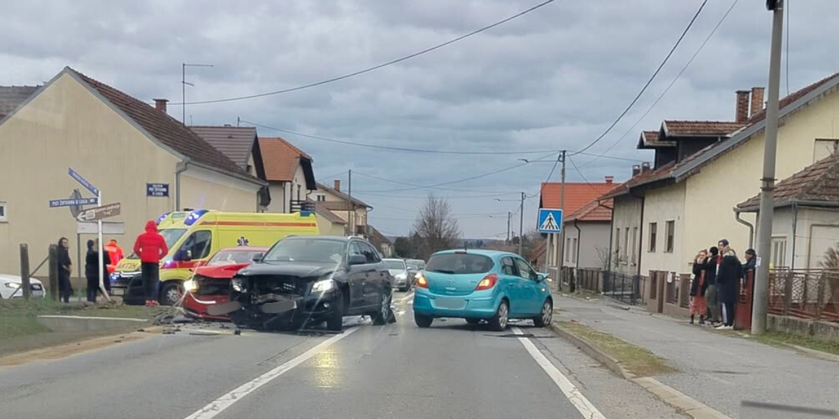 Nesreća na križanju Đurđevačke i Ulice Put žrtvama u Lugu