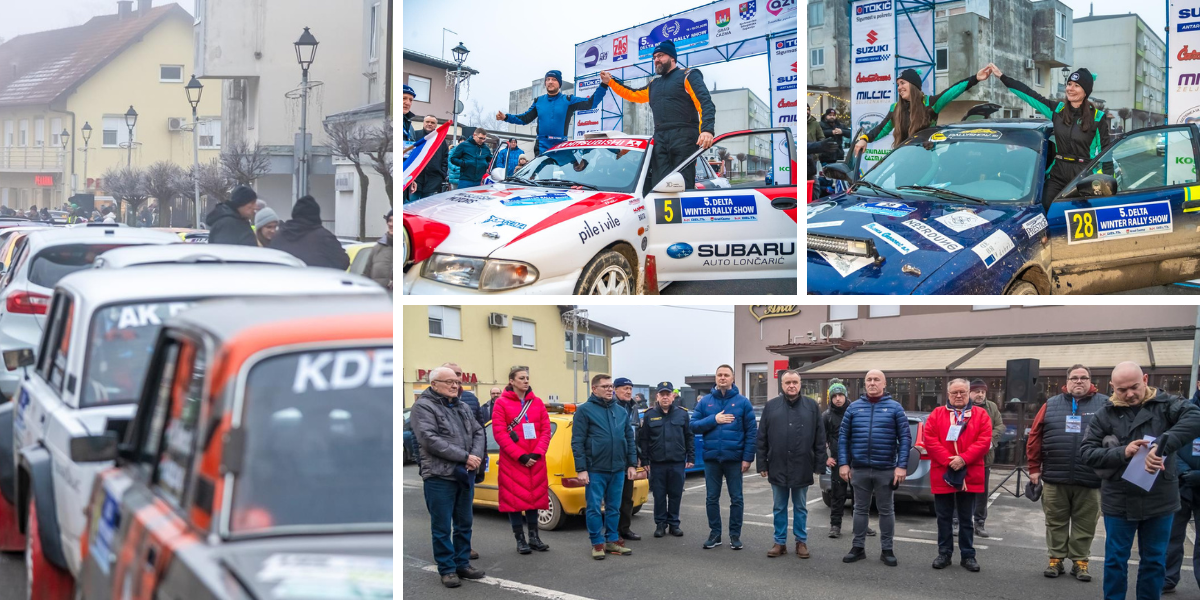 [FOTO] Rally spektakl u Čazmu privukao tisuće obožavatelja automobilizma iz Hrvatske i šire