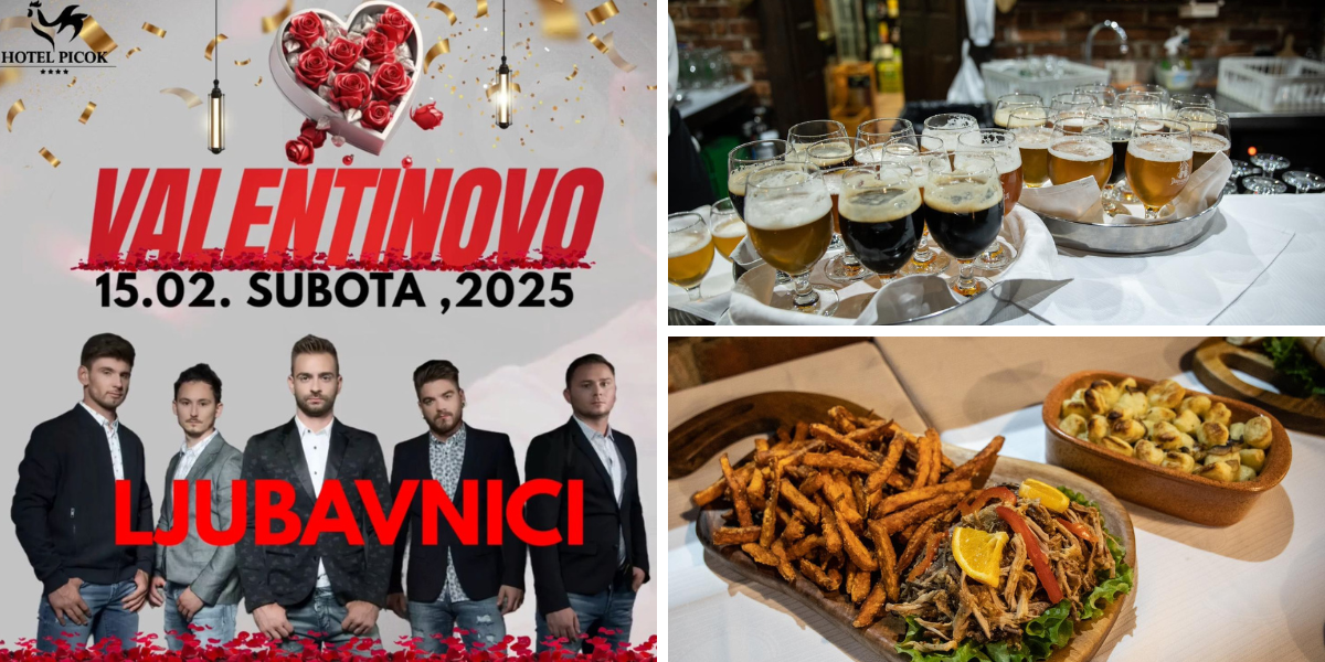 Romantična večer iz snova: Osvojite večeru za dvoje i proslavite Valentinovo uz Ljubavnike!