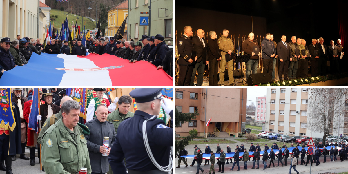 [FOTO] Mimohodom pobjednika i dodjelom zahvalnica obilježena 34. godišnjica početka Domovinskog rata